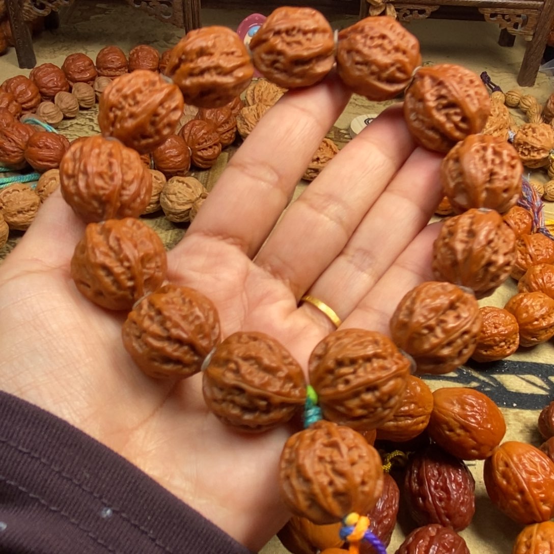 文玩核桃吊坠八棱手串文玩核桃