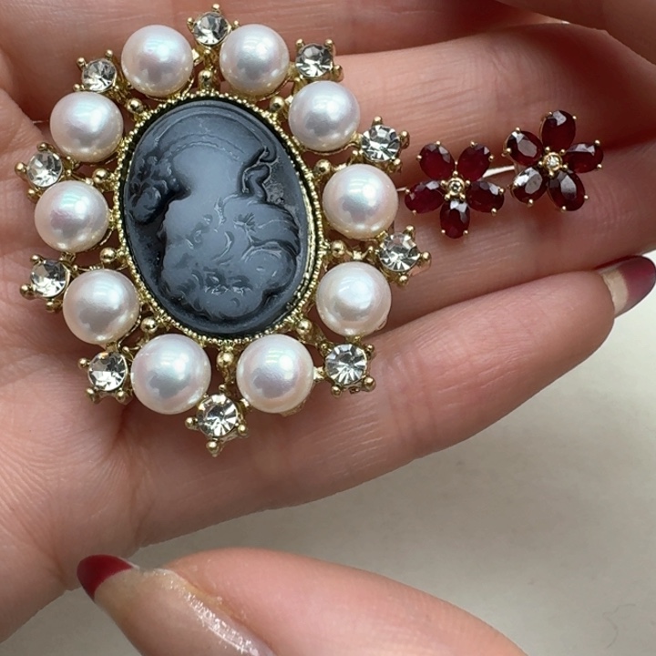 淡水珍珠耳饰未镶嵌