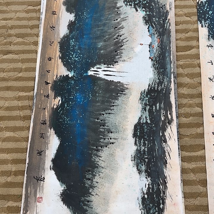 国画花鸟等多种鸟类和100.50