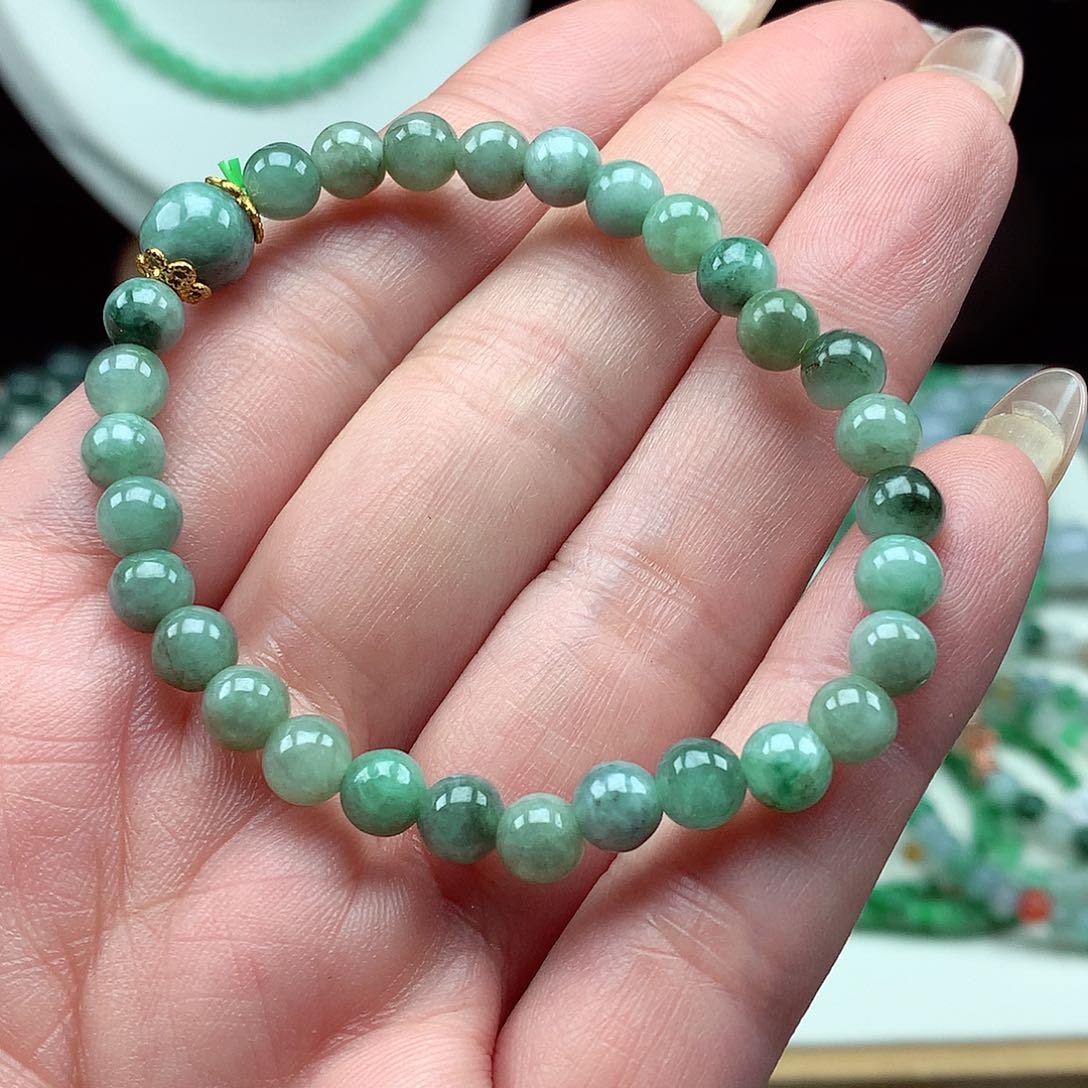 未镶嵌翡翠手链翡翠