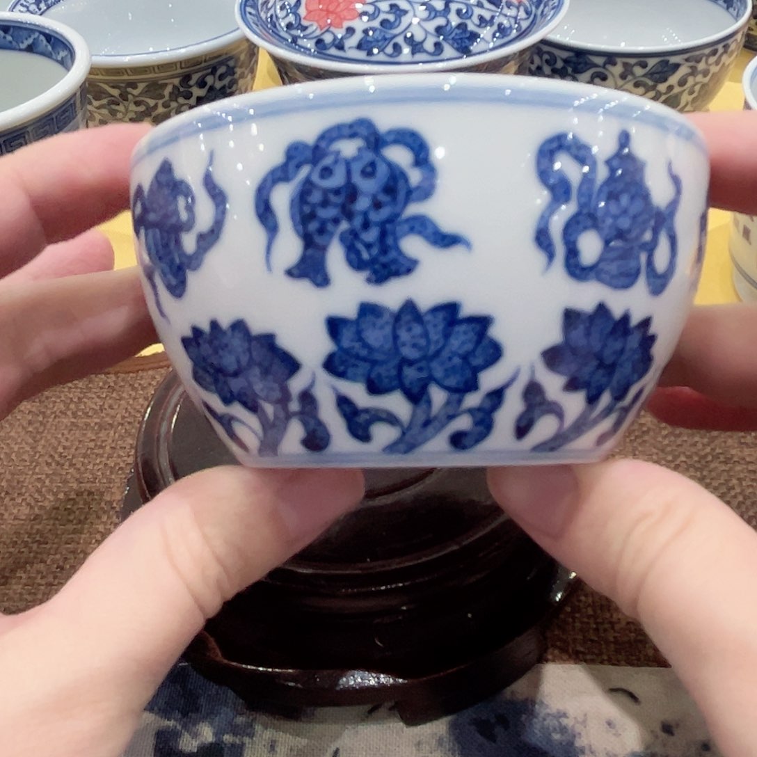 龙*行正宗景德镇柴窑单杯微瑕福利价