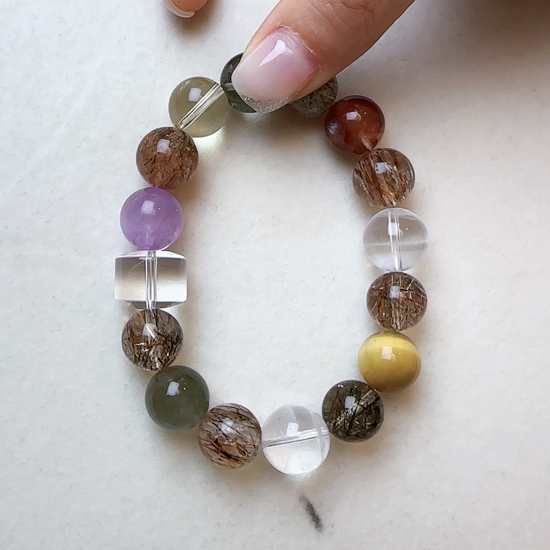 水晶手链未镶嵌用*A大气上档次