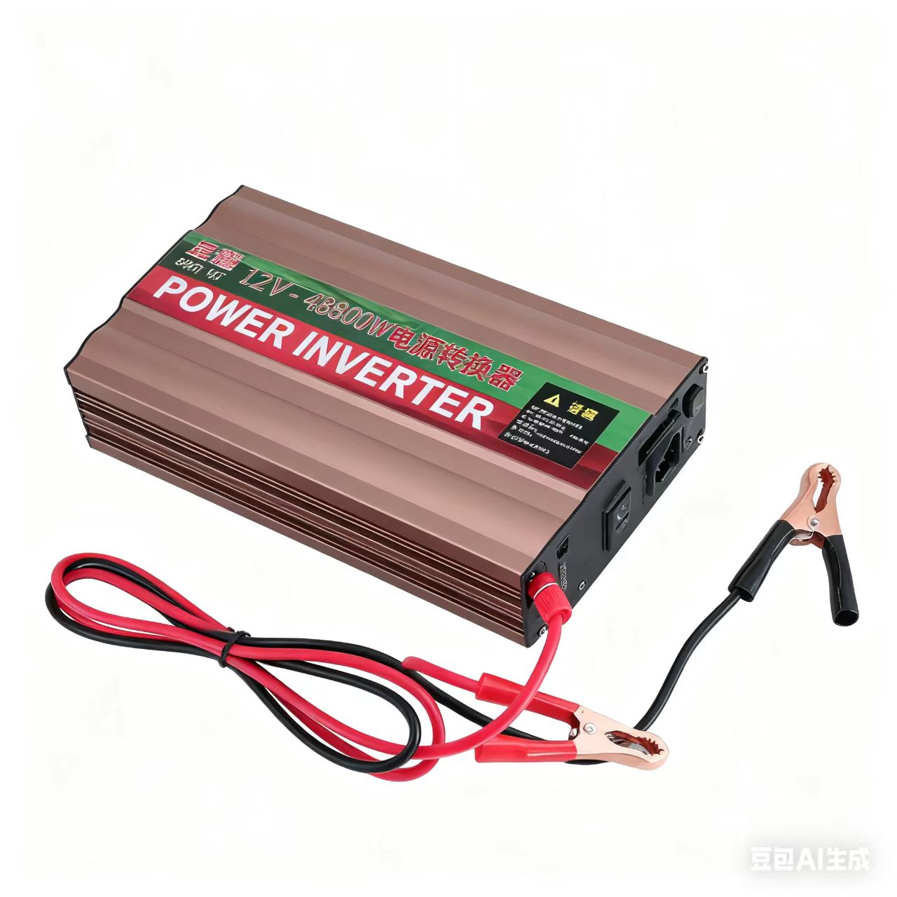 12V大功率逆变器便携式智能升压器转换器