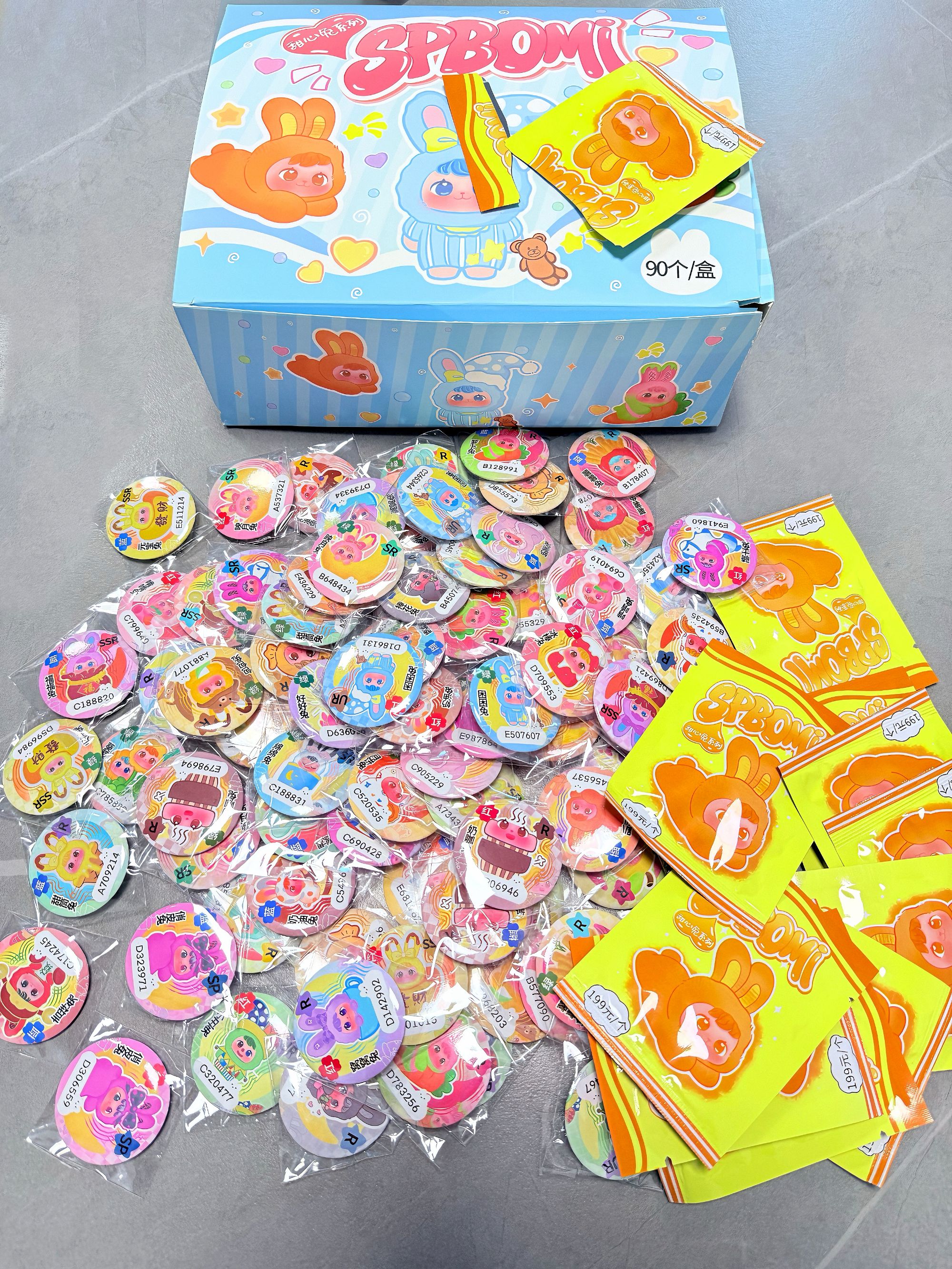 【许愿颜色】SPBOMi甜心兔兔系列盲盒