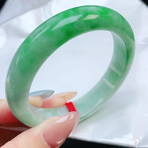 未镶嵌手镯翡翠54圈口882351