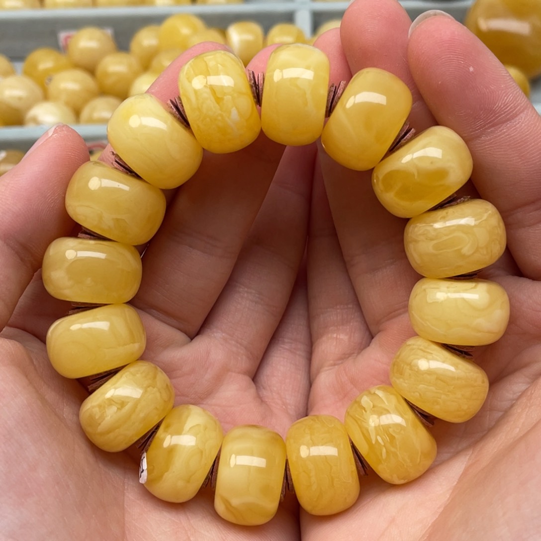 蜜蜡裸石未镶嵌蜜蜡19+