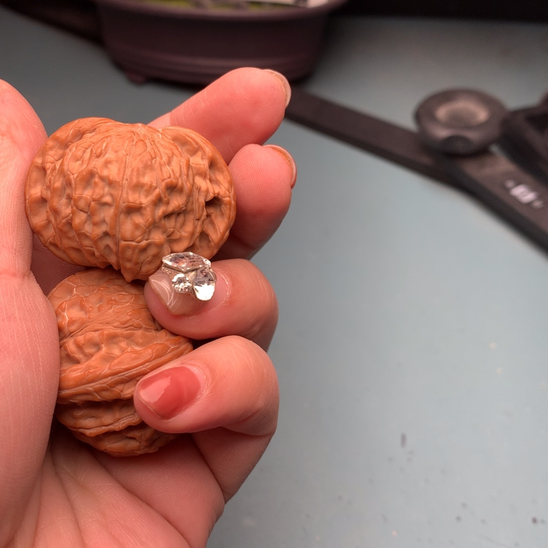 文玩核桃把件磨盘3839不是正磨