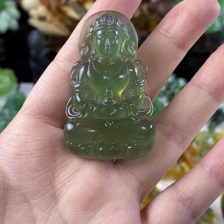 岫玉挂件吊坠未镶嵌