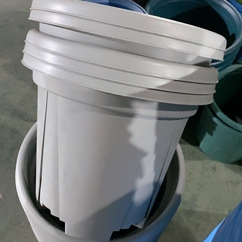 树脂青山7号10个无托灰白