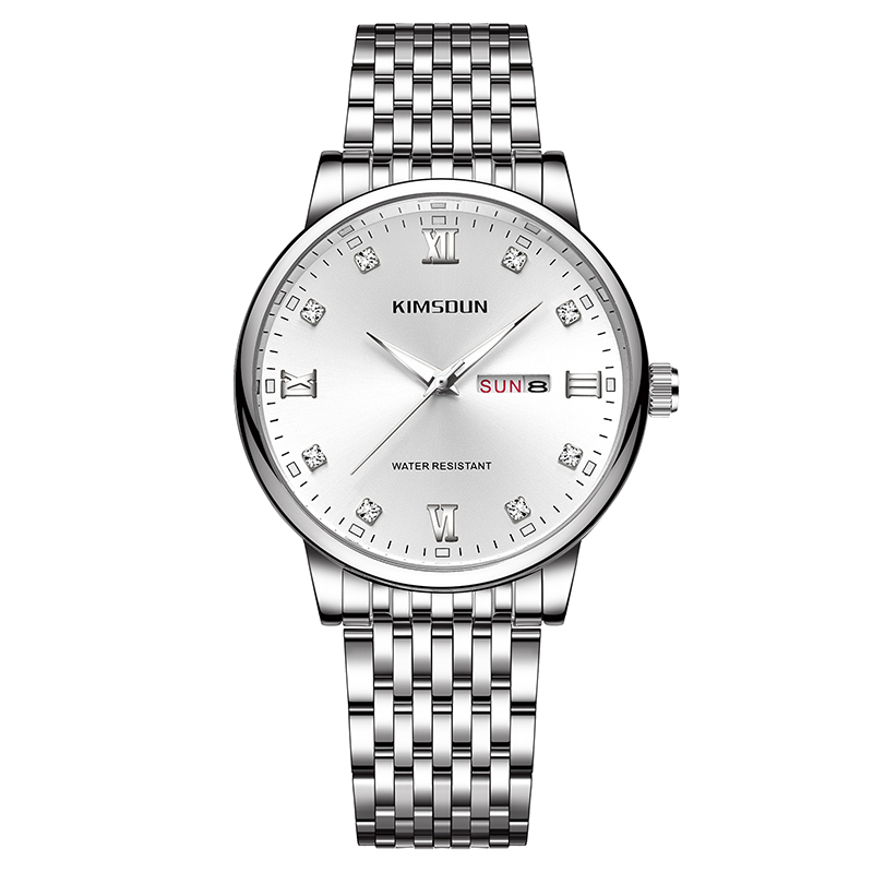 【云仓现发】--JSD白雷卓--全新夜光防水男款商务手表-36