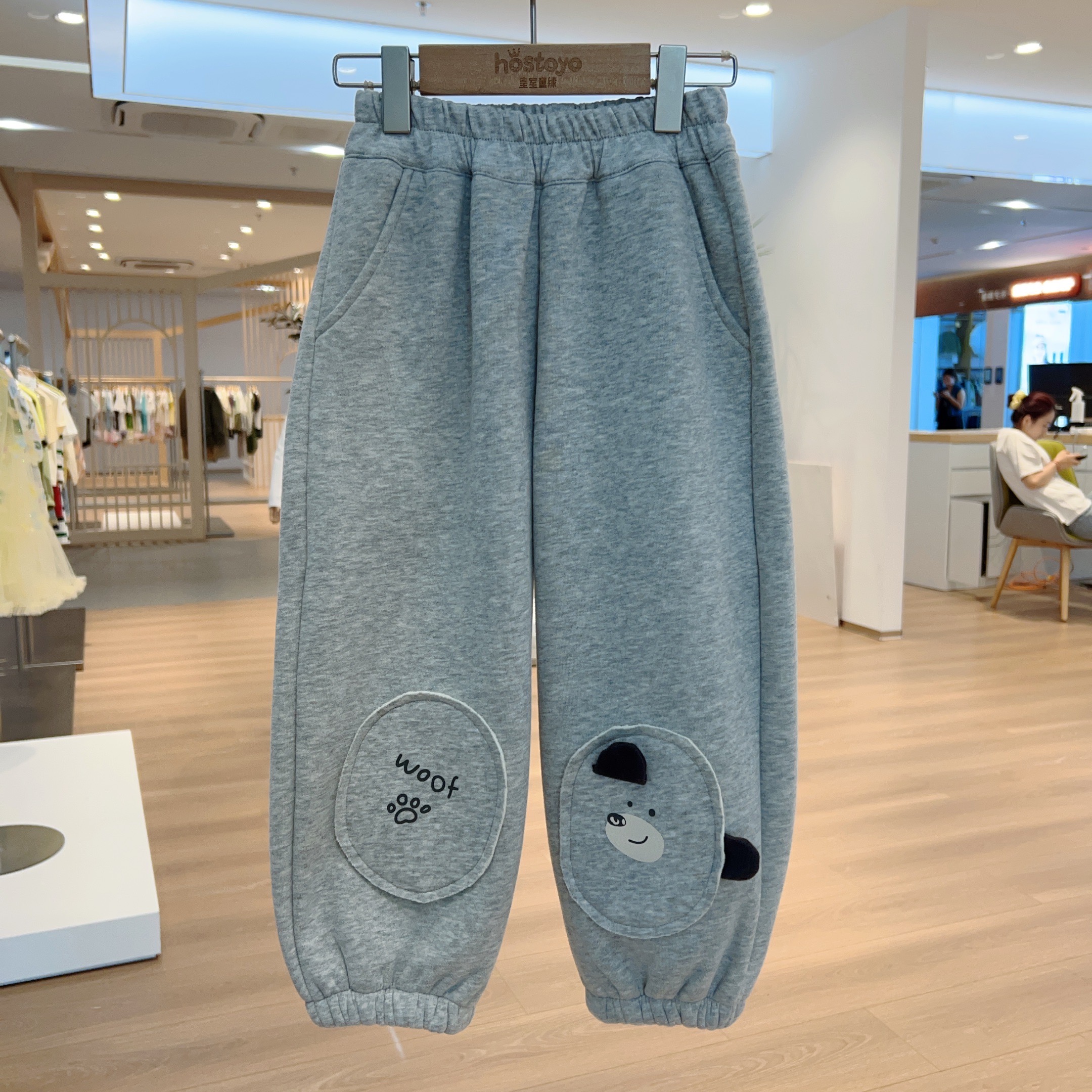 【加绒加厚】男童卫裤子冬季新款儿童休闲裤17430358064