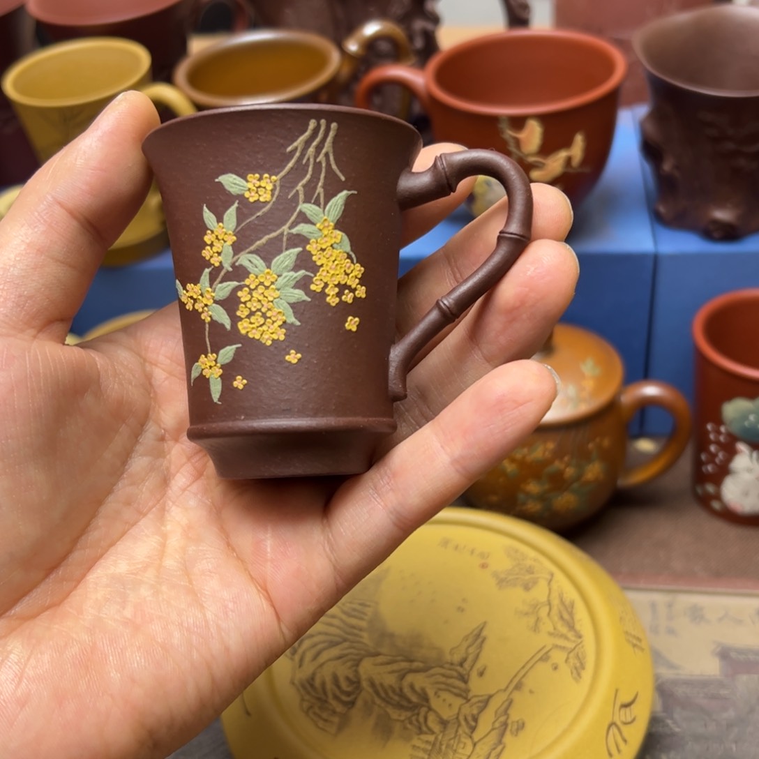 紫砂茶杯紫砂主人杯50cc