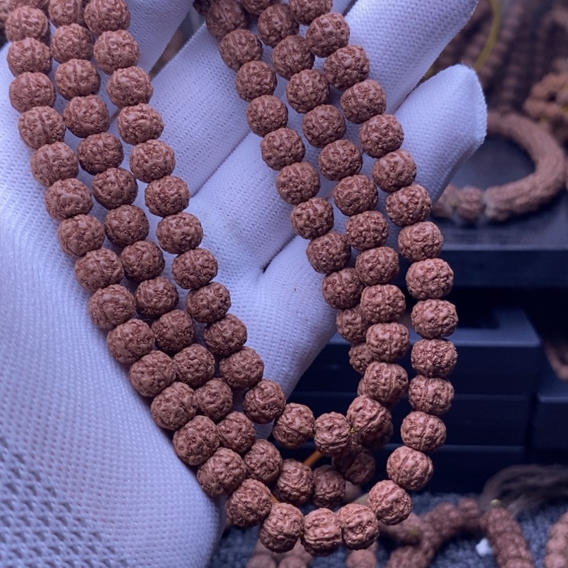 【闪购商品】金刚菩提吊坠红*定制款闷墩龙108