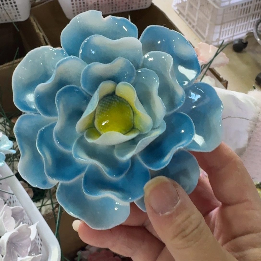 瑕疵2632 陶瓷花拍满20元发货退款拉黑