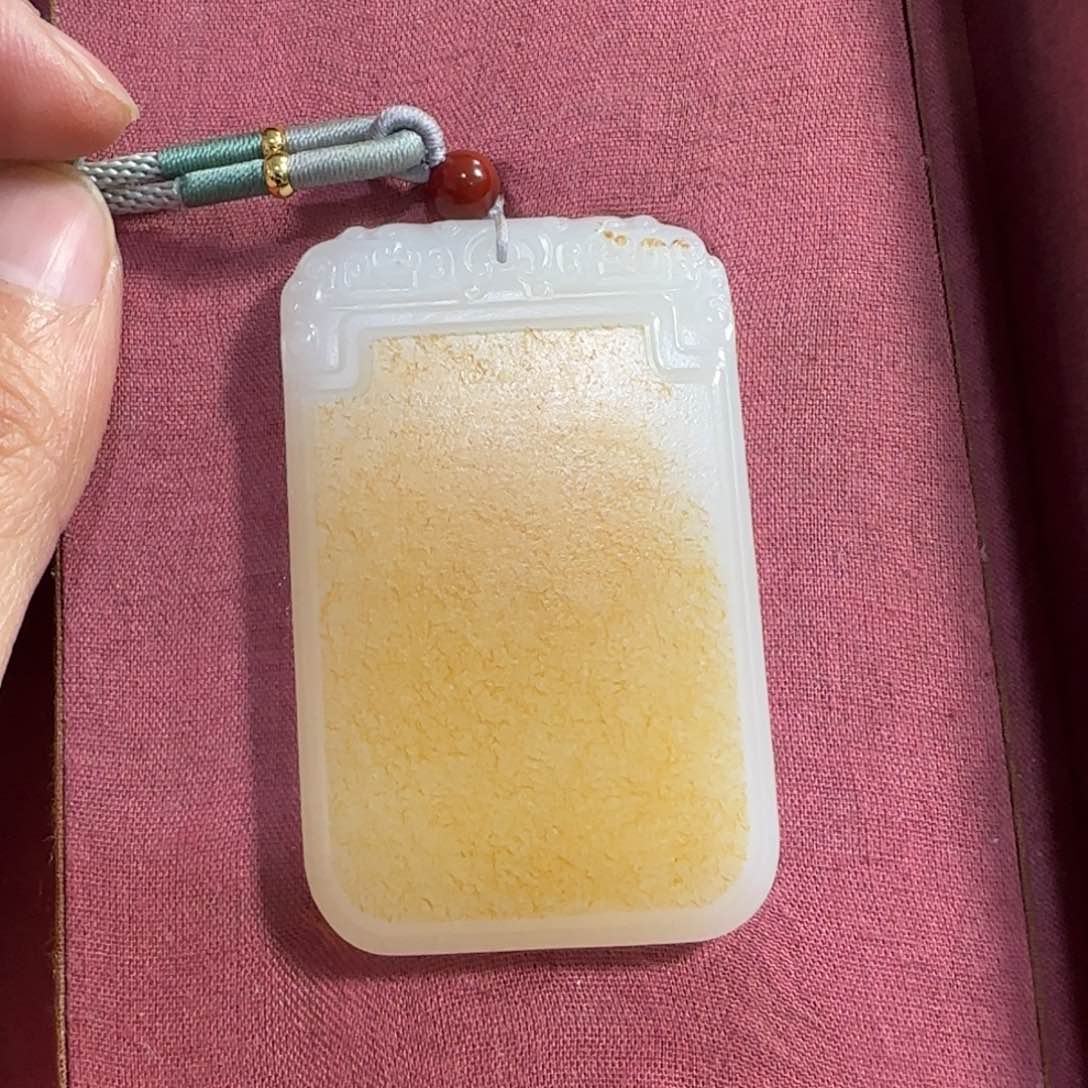 和田玉挂件未镶嵌