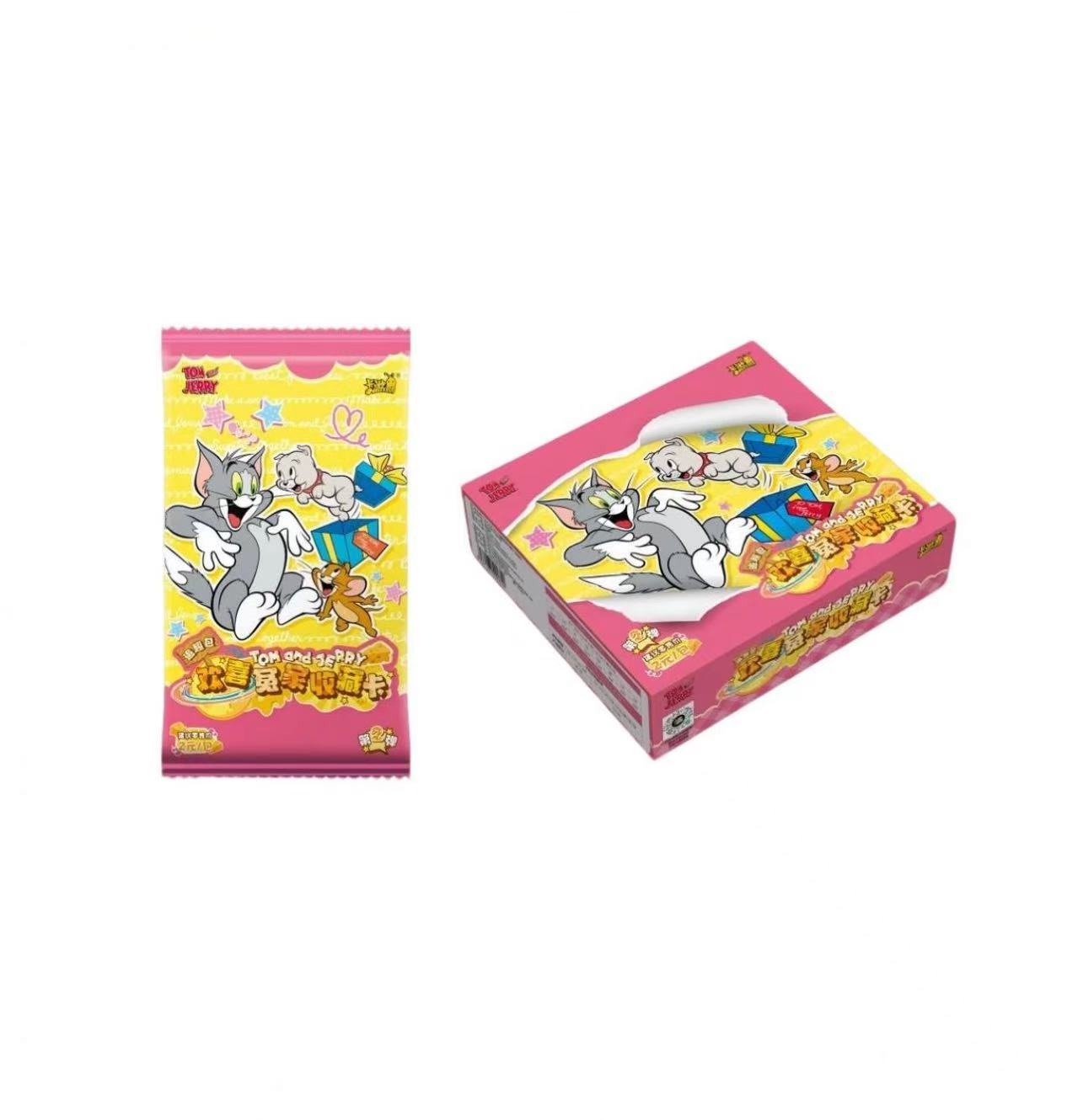 【单包抬盒】卡游猫和老鼠2元包追趣包第2弹欢喜冤家收藏卡