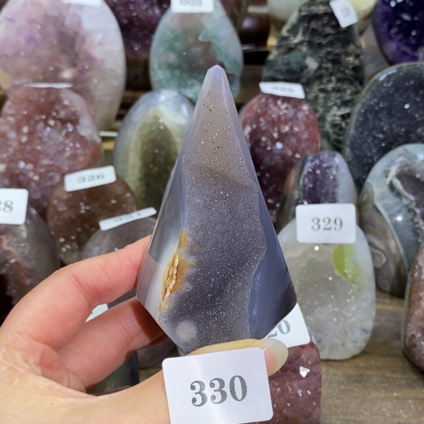 【闪购商品】未镶嵌大型摆件（非配饰）紫晶