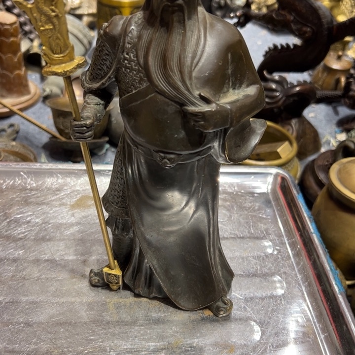 大**图微瑕疵黄铜摆件工艺品