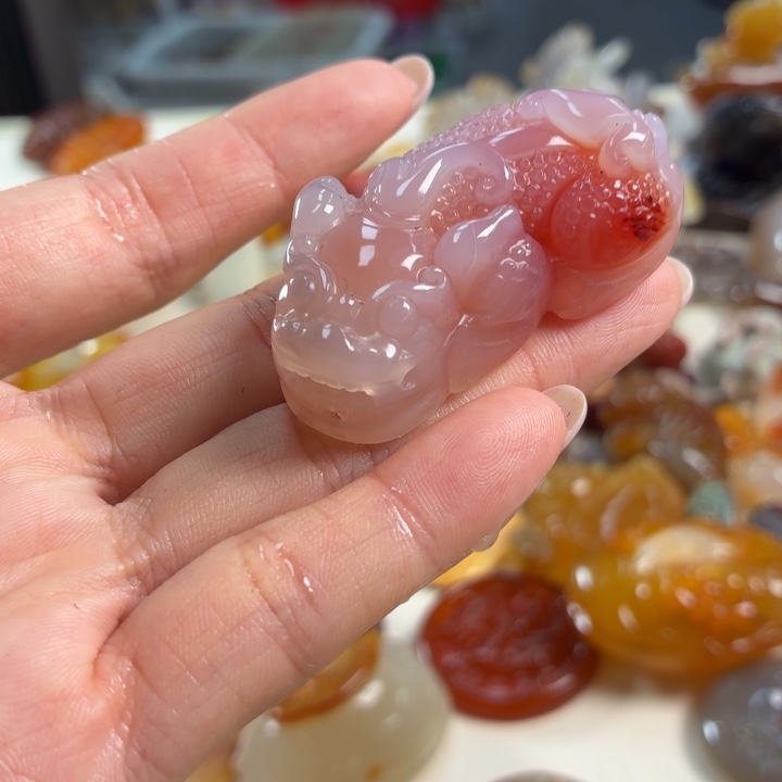 玛瑙/玉髓吊坠(不含链)未镶嵌