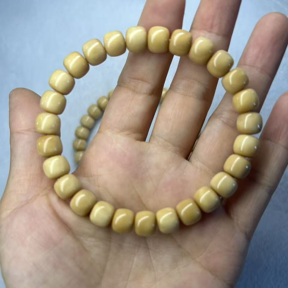 山河锦文玩原生态保真龙脊老型手串（微缩尺介意忽拍）