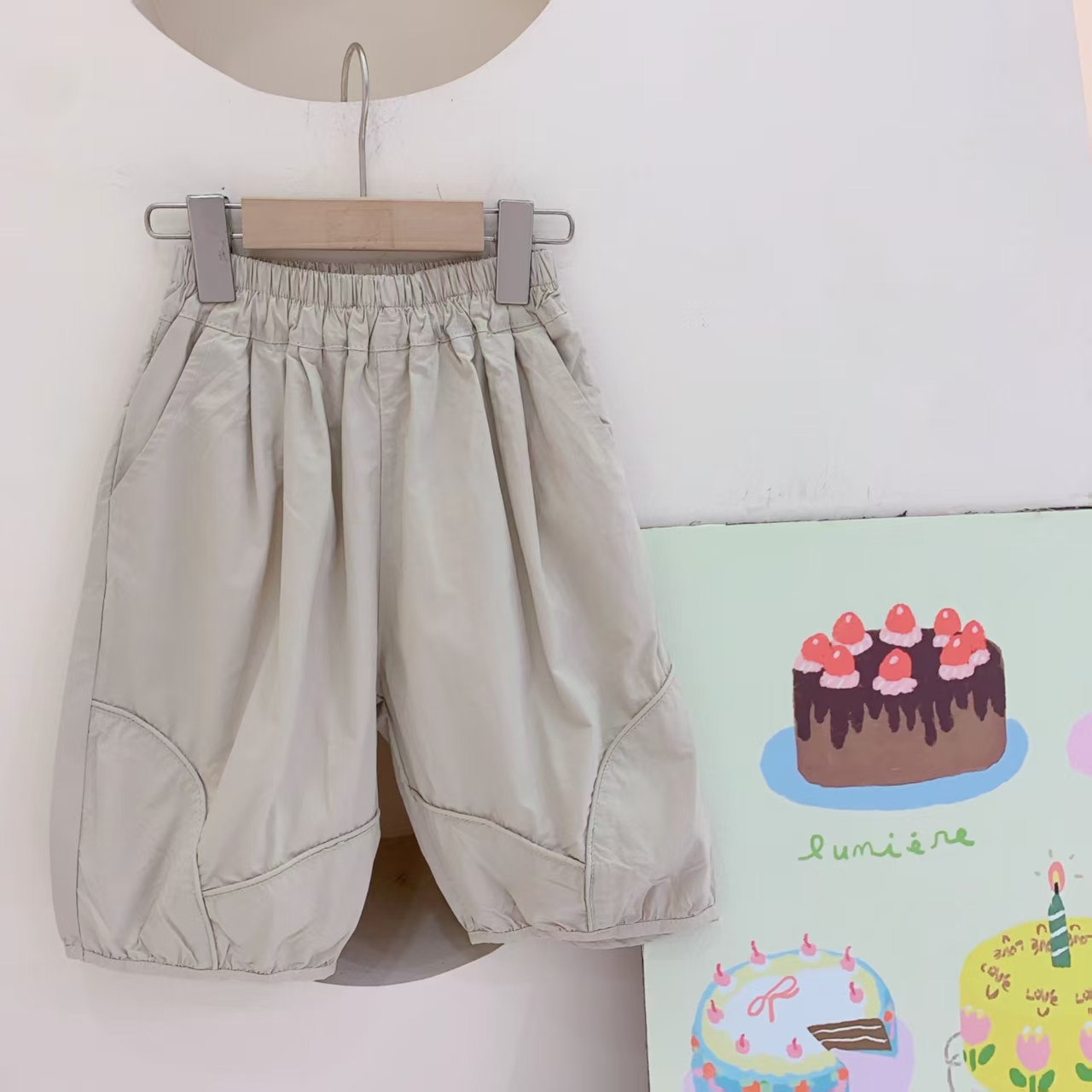 【线下品牌童装撤柜】女童夏季韩版六分休闲山本裤 251559