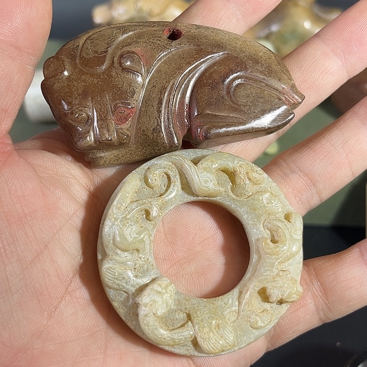 琢***磨和田玉（糖玉）未镶嵌挂件