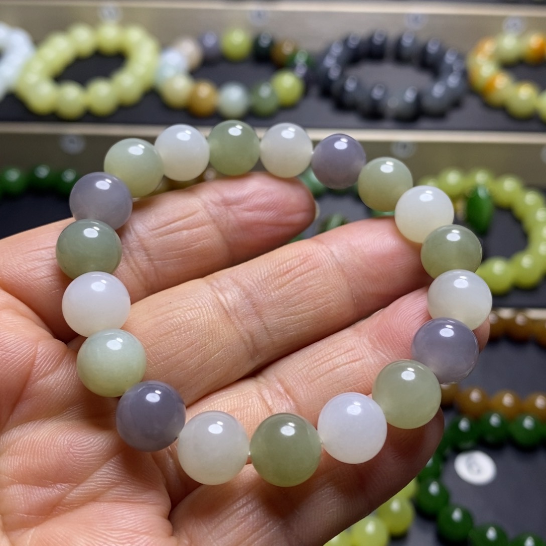 和田玉手串未镶嵌