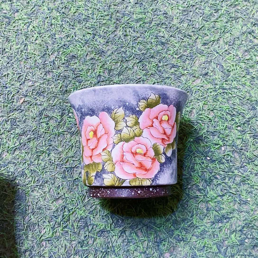 一***光花盆紫砂满28包邮