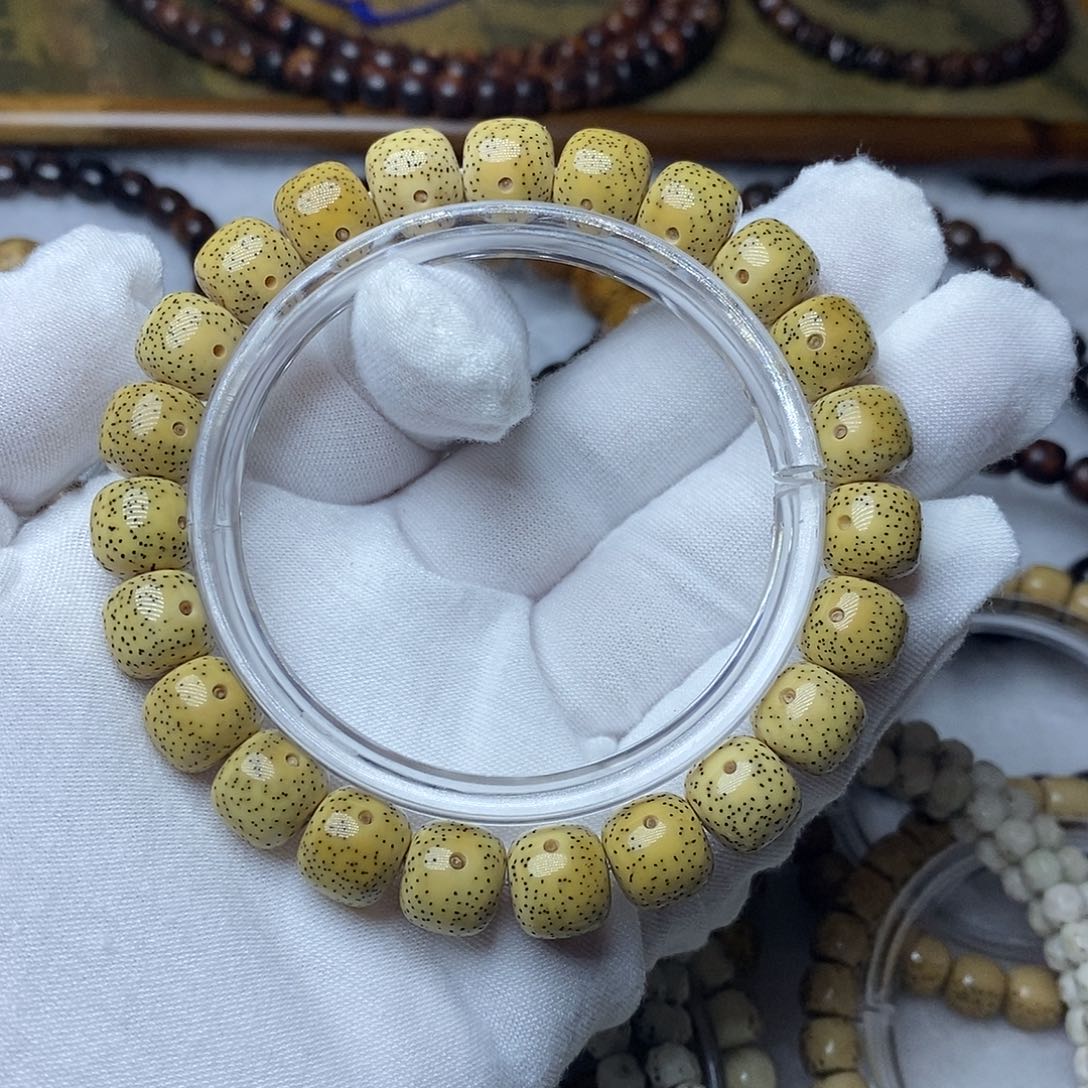 星月菩提手串10.5牛毛星特价