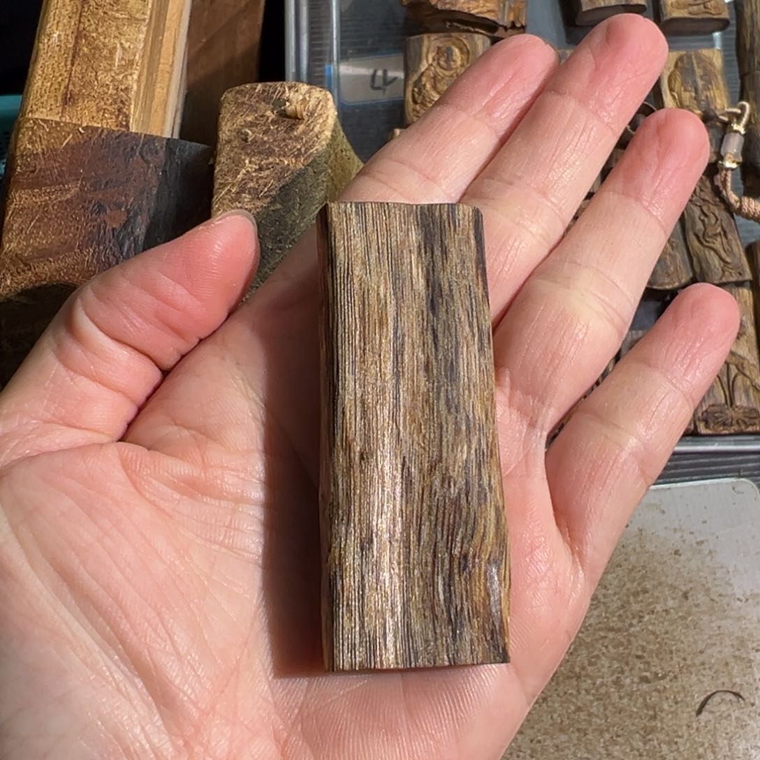 沉香吊坠白棋楠吊坠6.5克