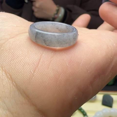 和田玉戒指未镶嵌17+