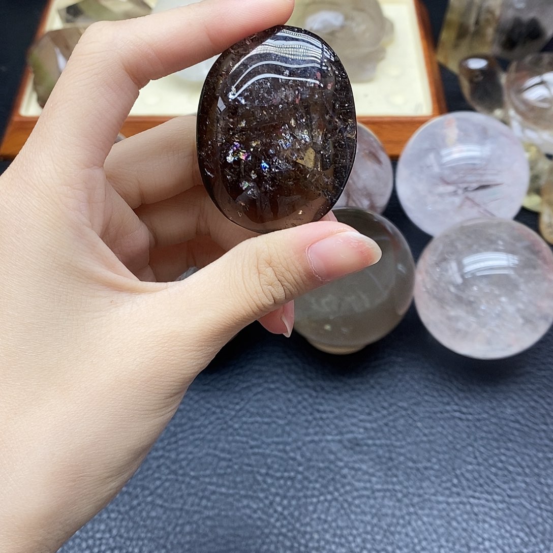 水晶珠宝半成品未镶嵌72水晶石