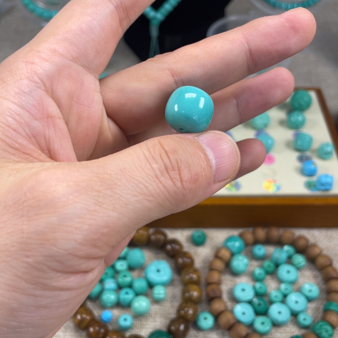 再***眼原生态湖北矿小配饰，直径14