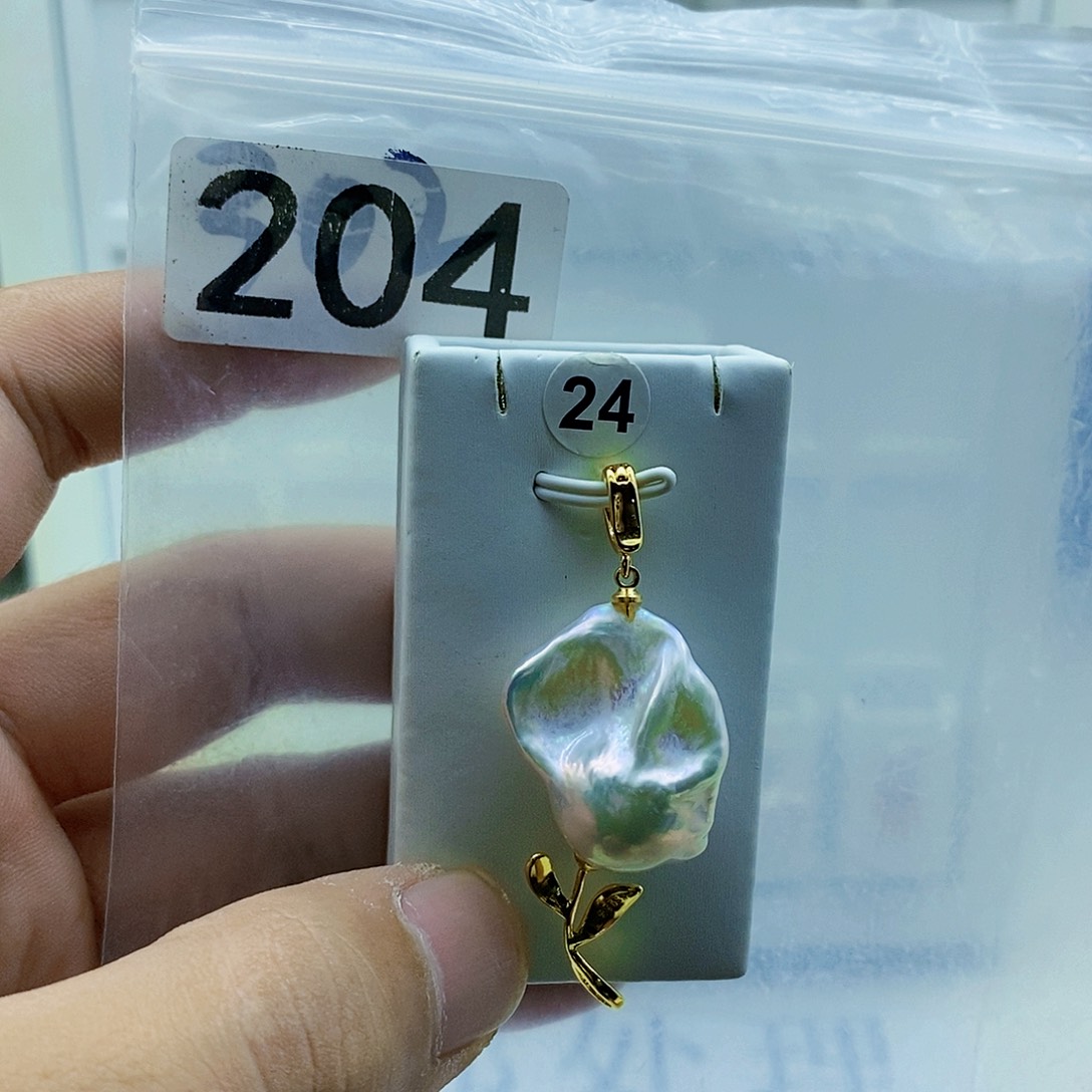 合金颈饰淡水珍珠