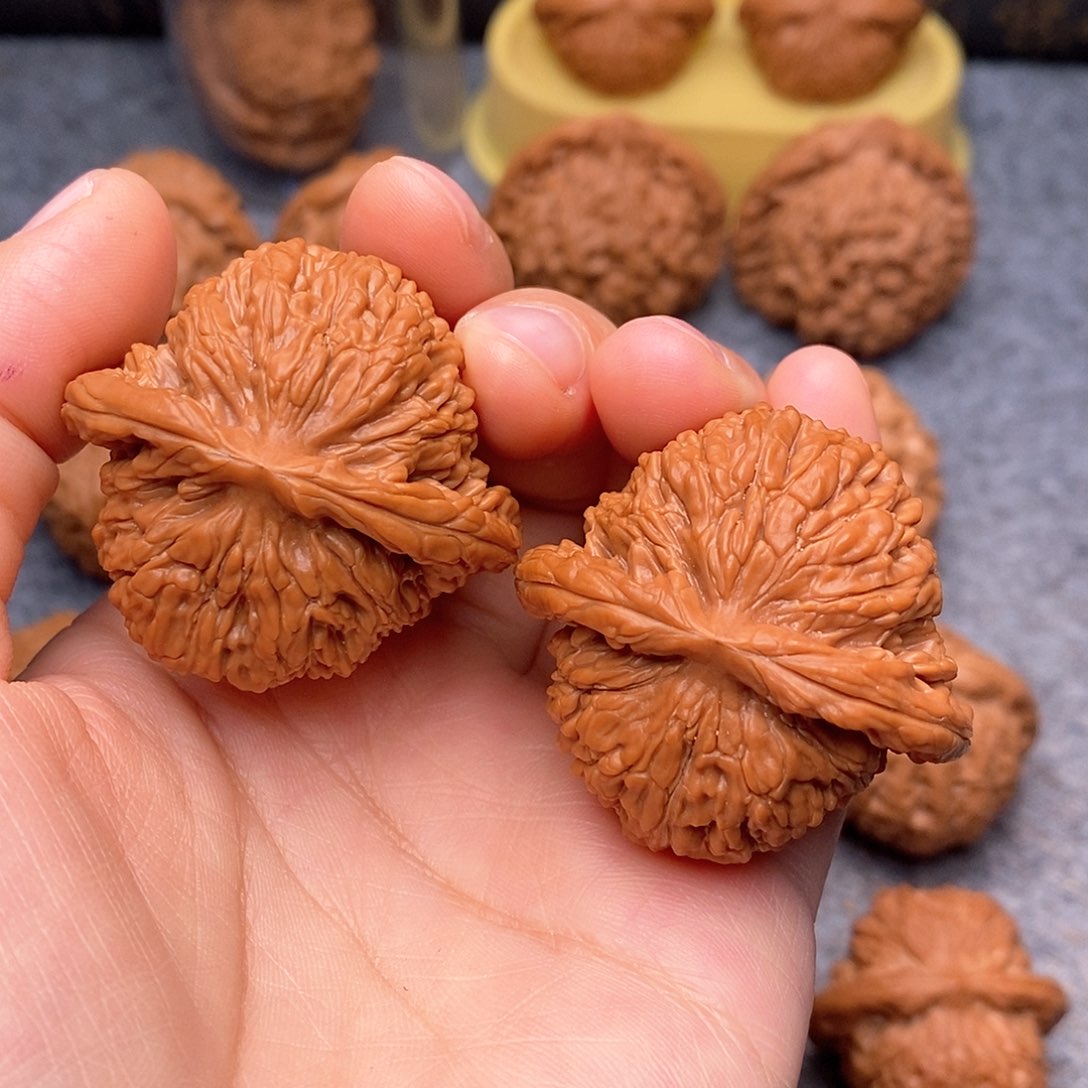 文玩核桃把件汉高楼42全品