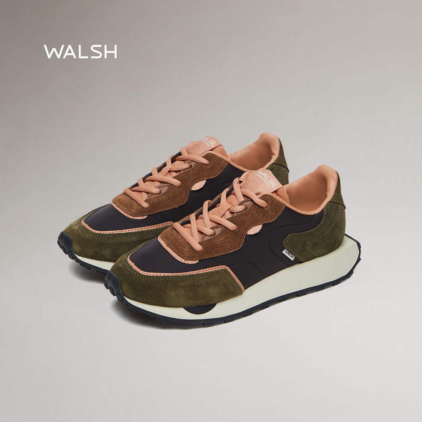 Norman Walsh EMD绿宝石系列秋冬经典复古休闲慢跑鞋阔腿裤必备鞋