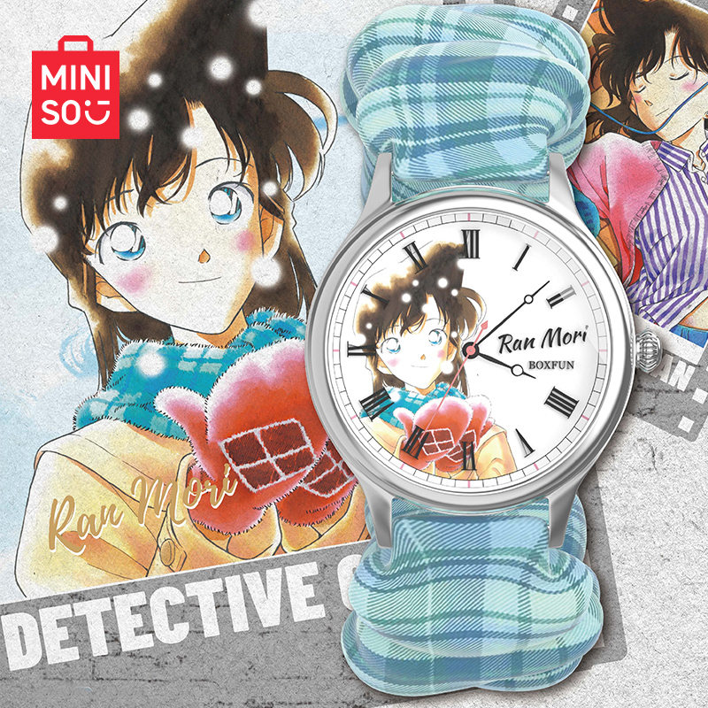 MINISO名创优品名侦探柯南记忆碎片系列腕表盲盒赠身份卡动漫联名