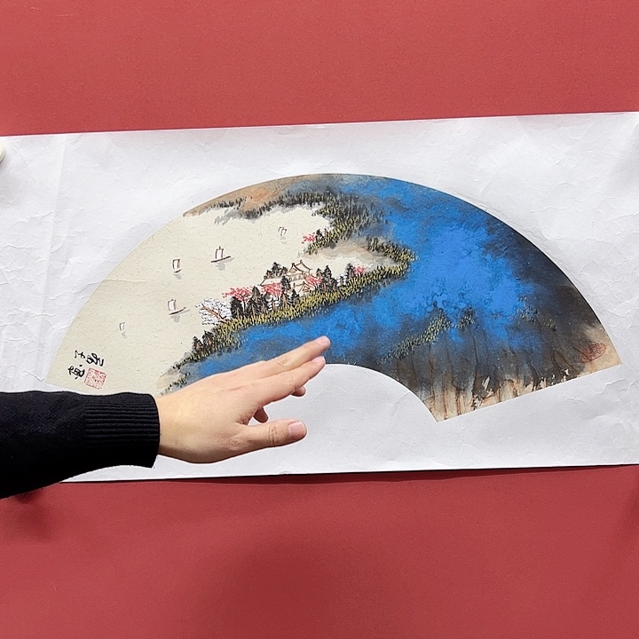 书法刘子默国画作品