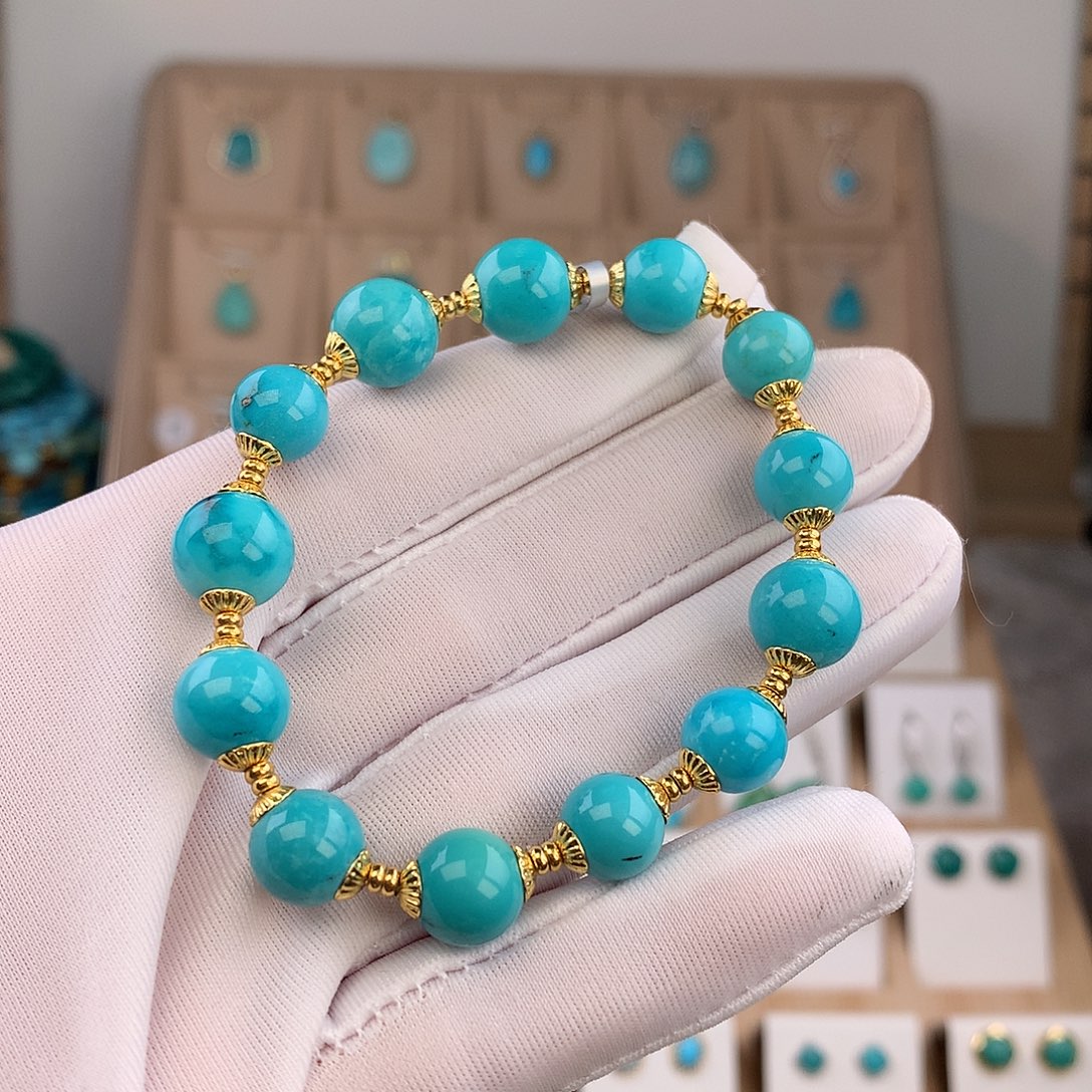 绿松石未镶嵌手链