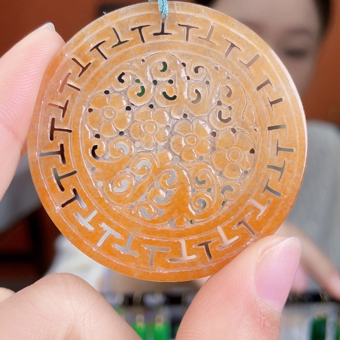 翡翠未镶嵌耳饰饰品