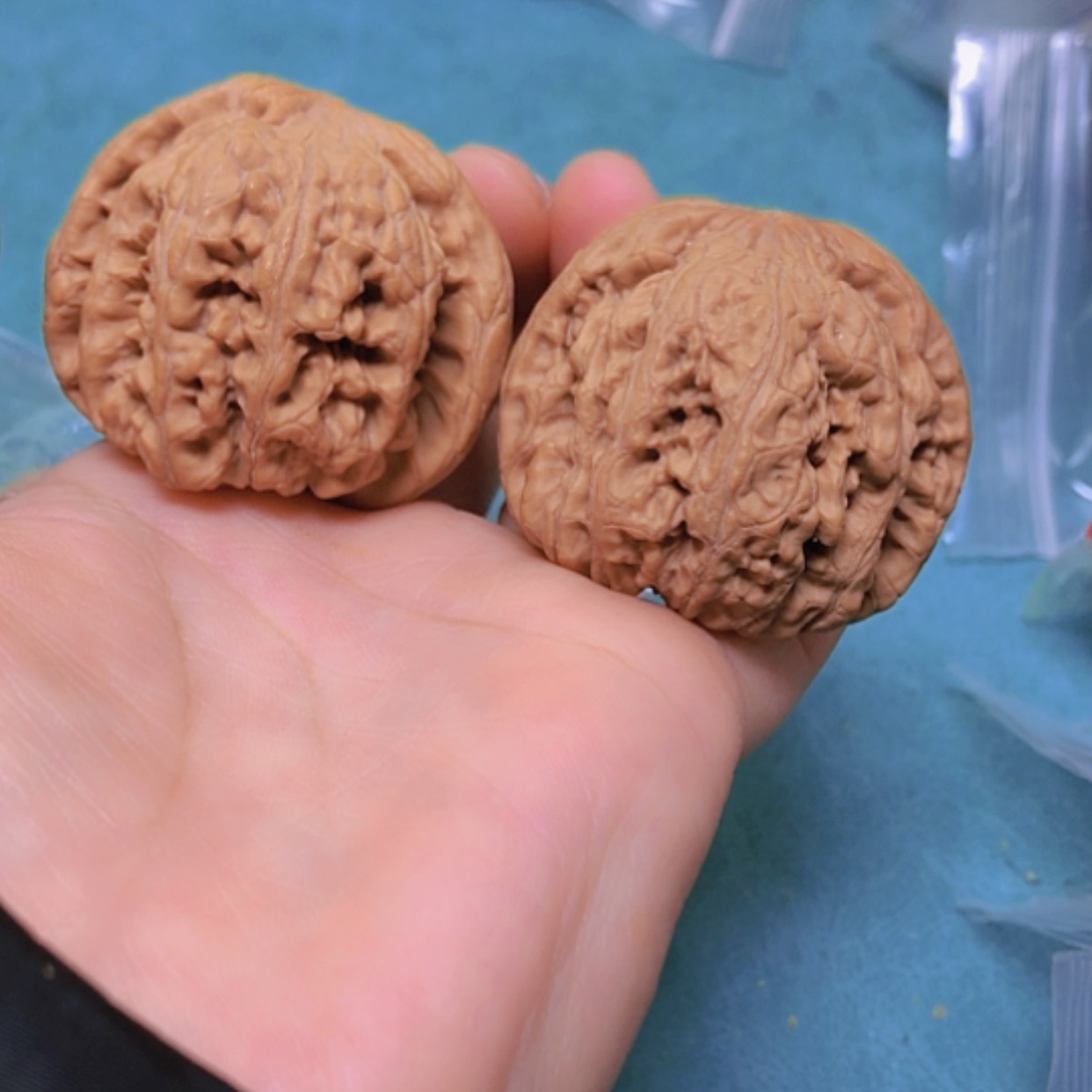 【闪购商品】摆件核桃43粗筋修尖