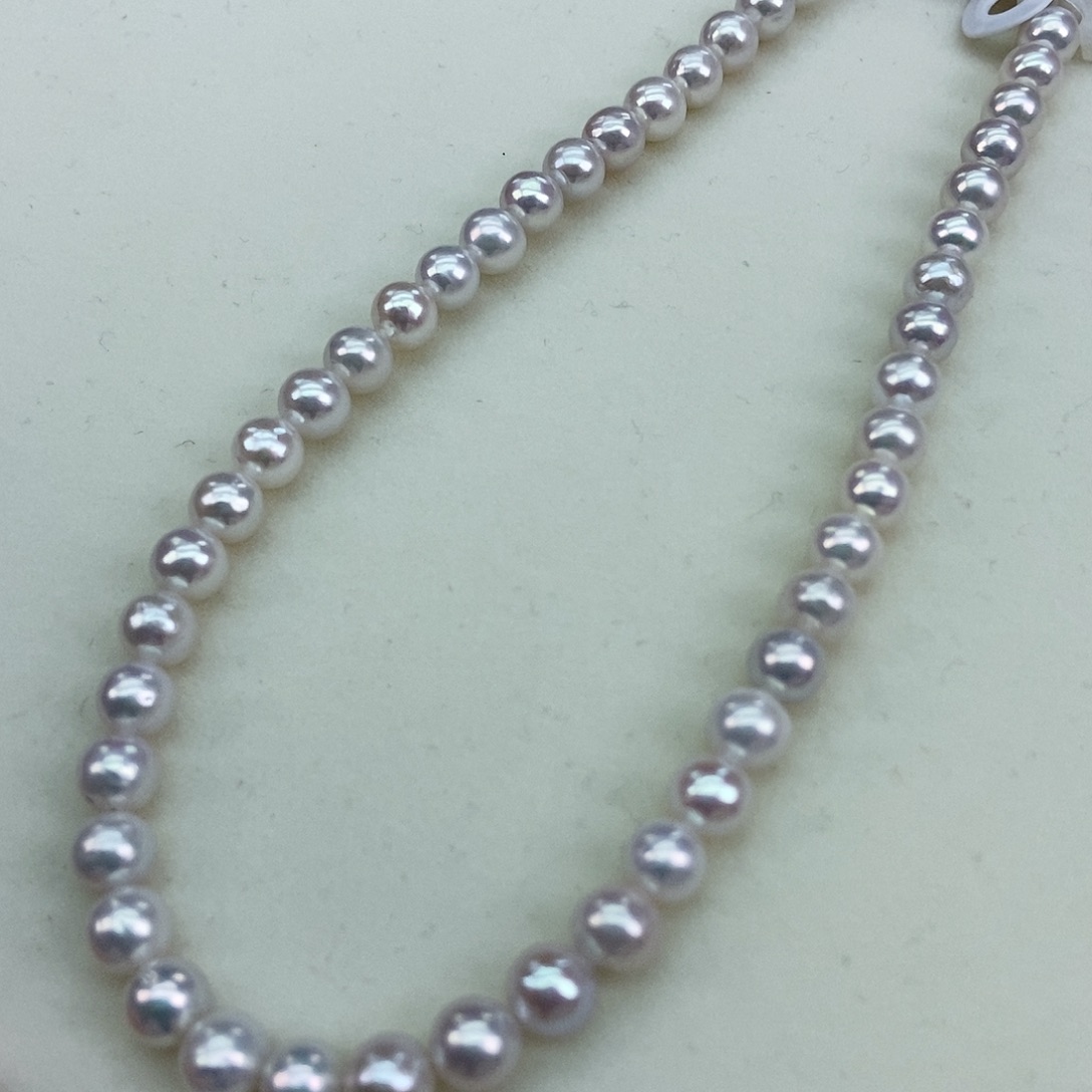 淡水珍珠6正圆极强光媲美海水超级亮银S925镶嵌