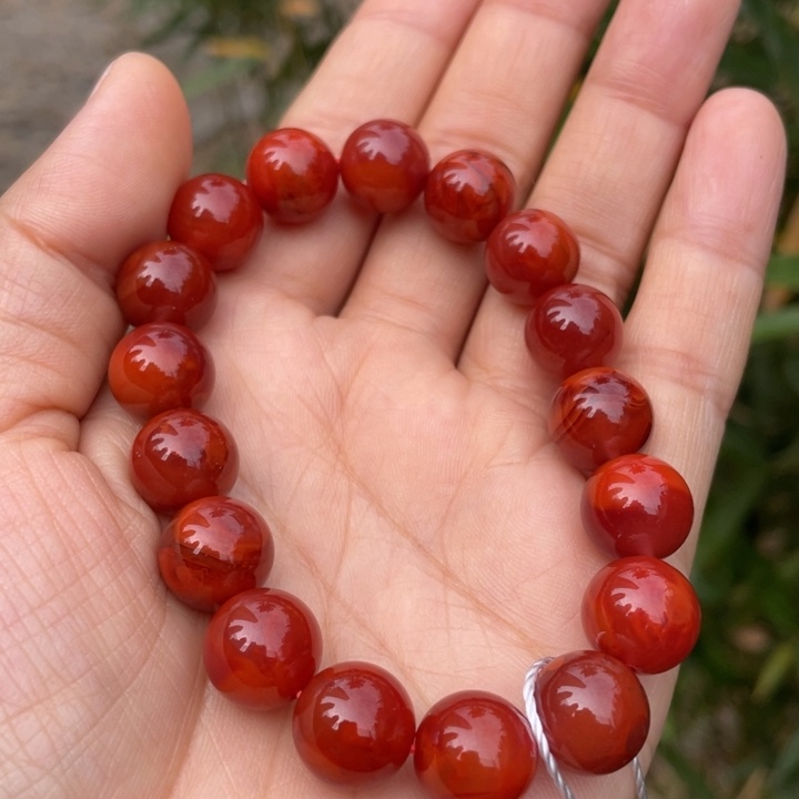 南红玛瑙手串11多样性发1未镶嵌