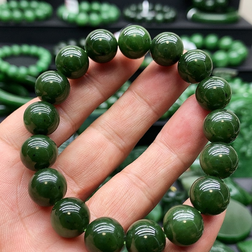 【闪购商品】和田玉（碧玉）手链未镶嵌