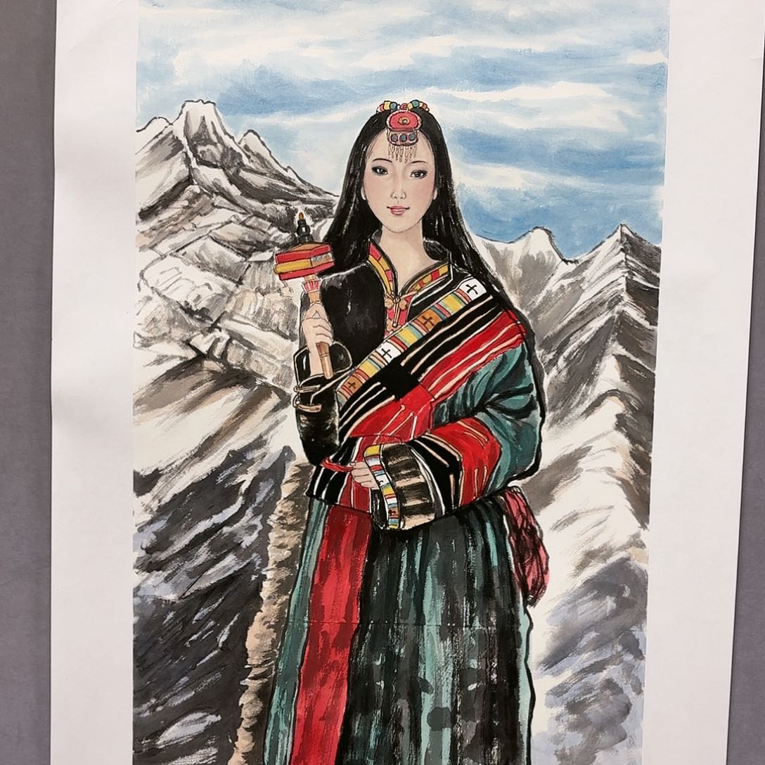 国画国画纯手绘作品请放心去藏