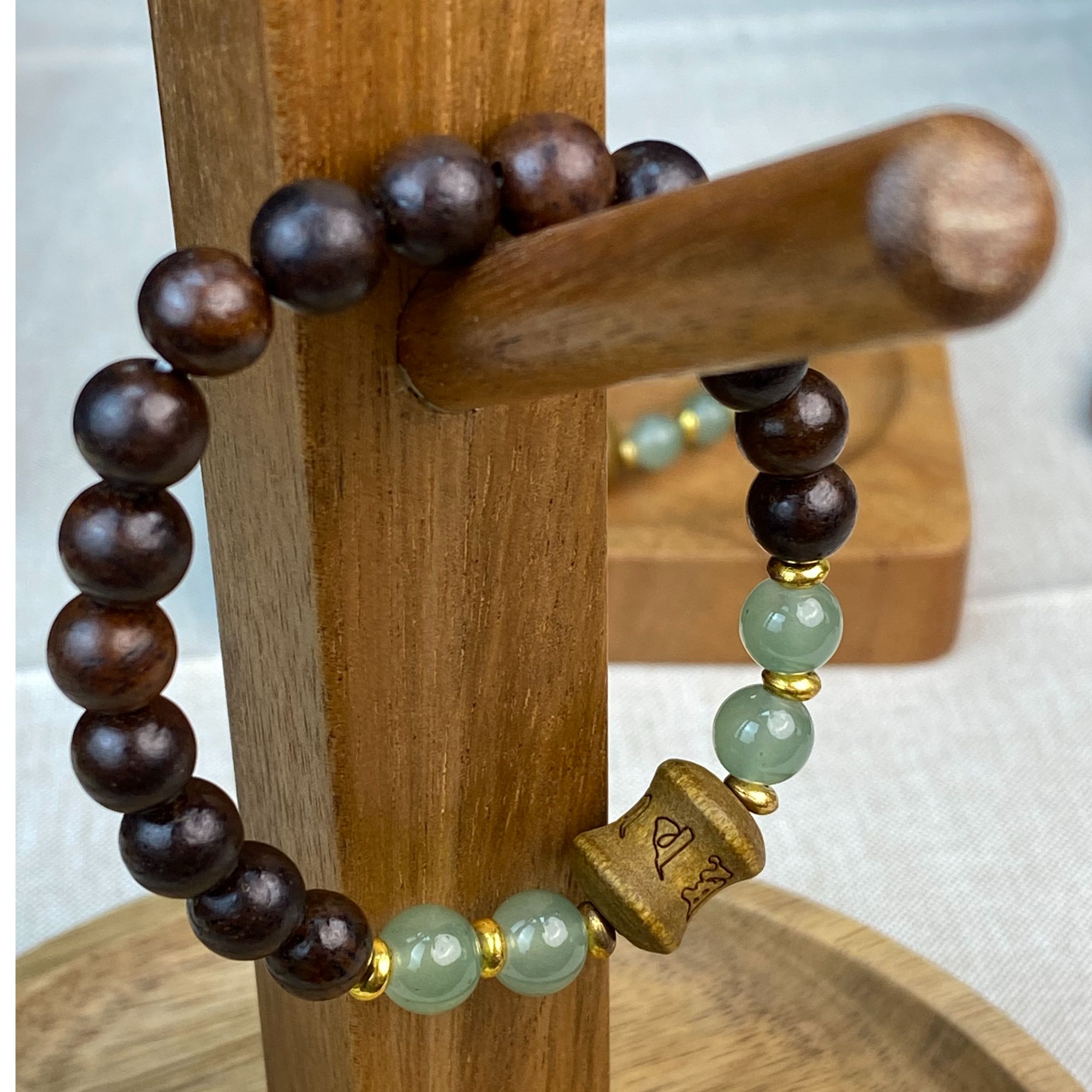 木质手链 黑花梨圆念珠