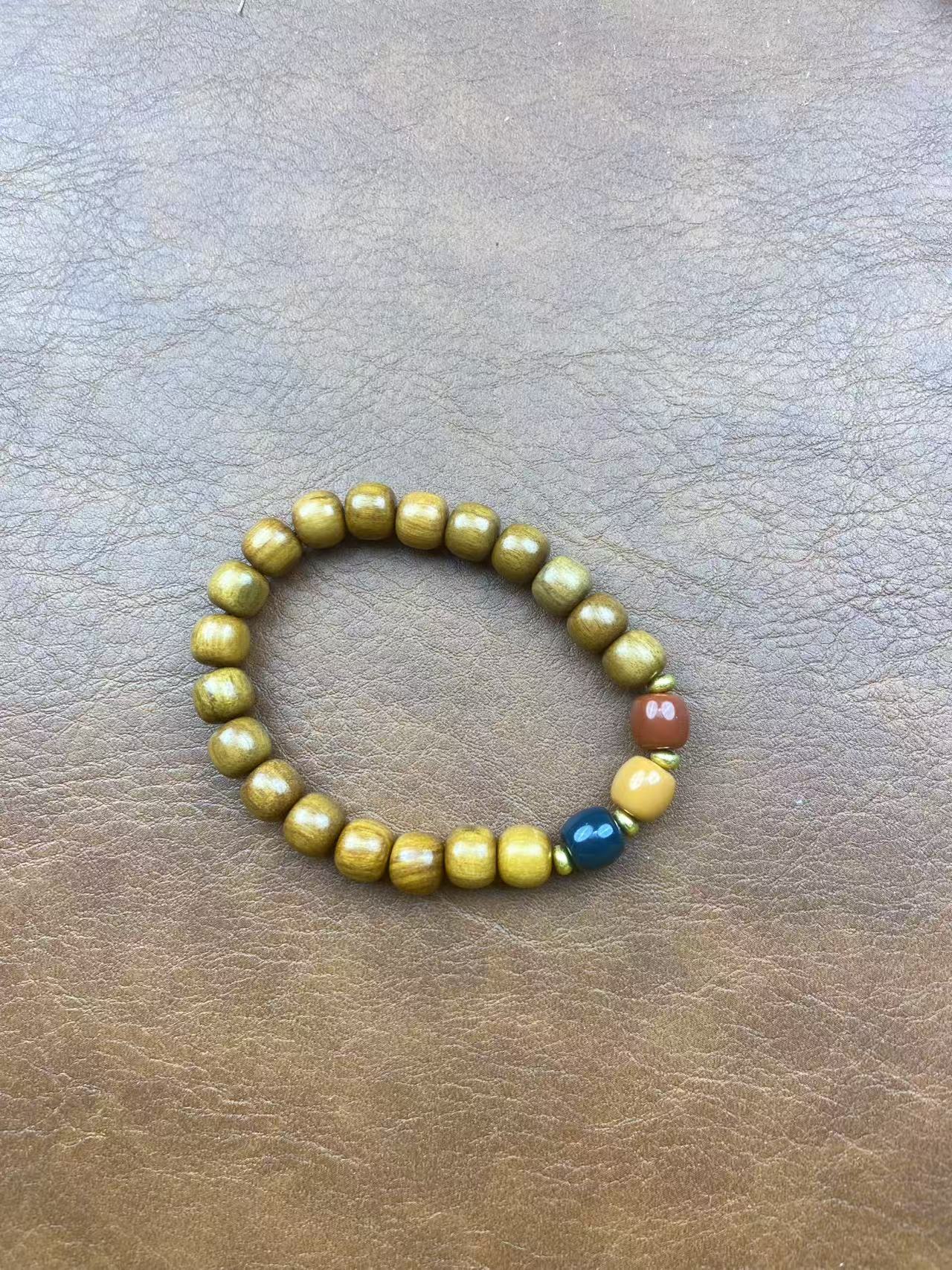 STN-108精选黄花梨手串搭配  （无礼盒）