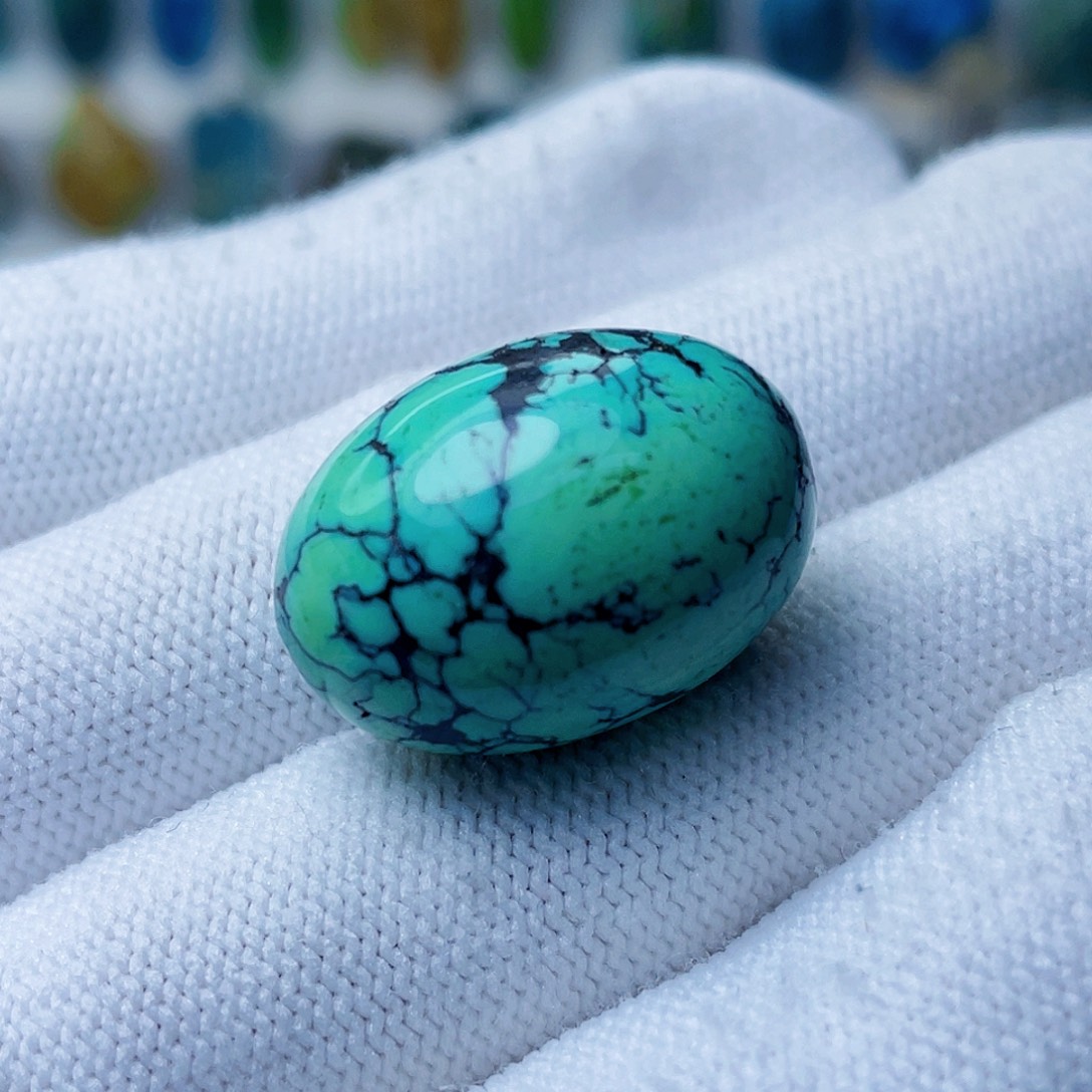 绿松石未镶嵌枣珠