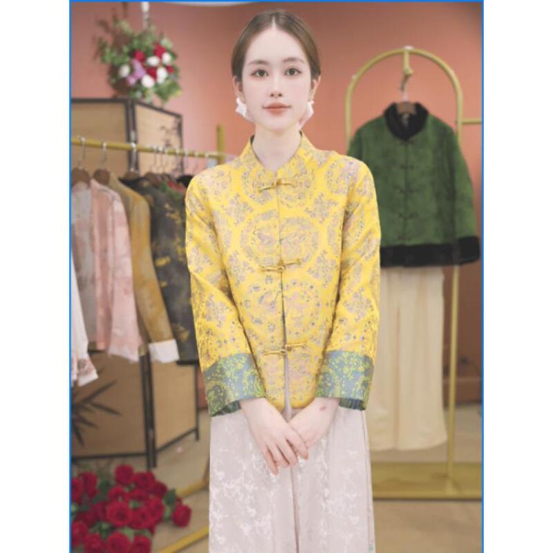 【云舒-外套】国风新中式盘扣外套