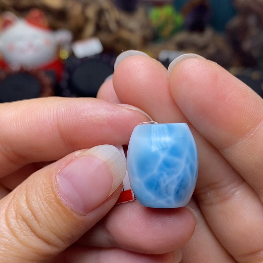 针钠钙石（海纹石）珠宝奇石未镶嵌E****e